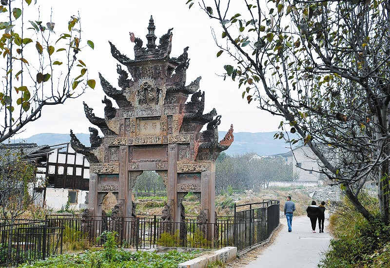 石雕牌坊